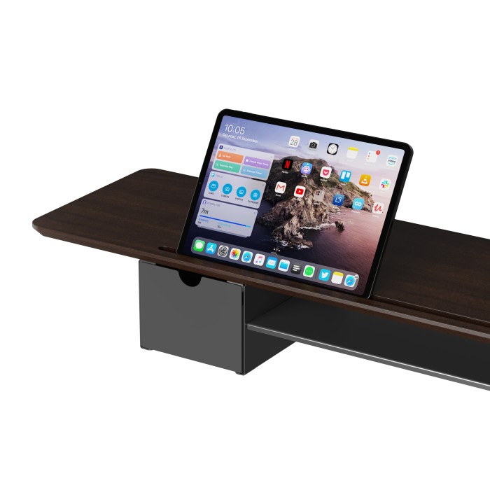 Настільна підставка для монітора OfficePro MR177DW Dark Wood/Black (MR177DW)