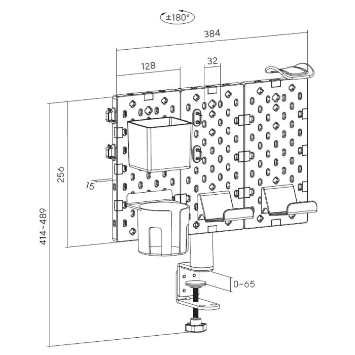 Настільний органайзер OfficePro DO640B (DO640B)