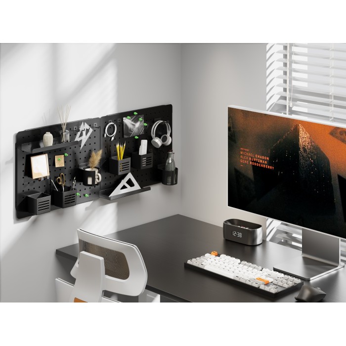 Настінна дошка-органайзер OfficePro WO910B Black (WO910B)