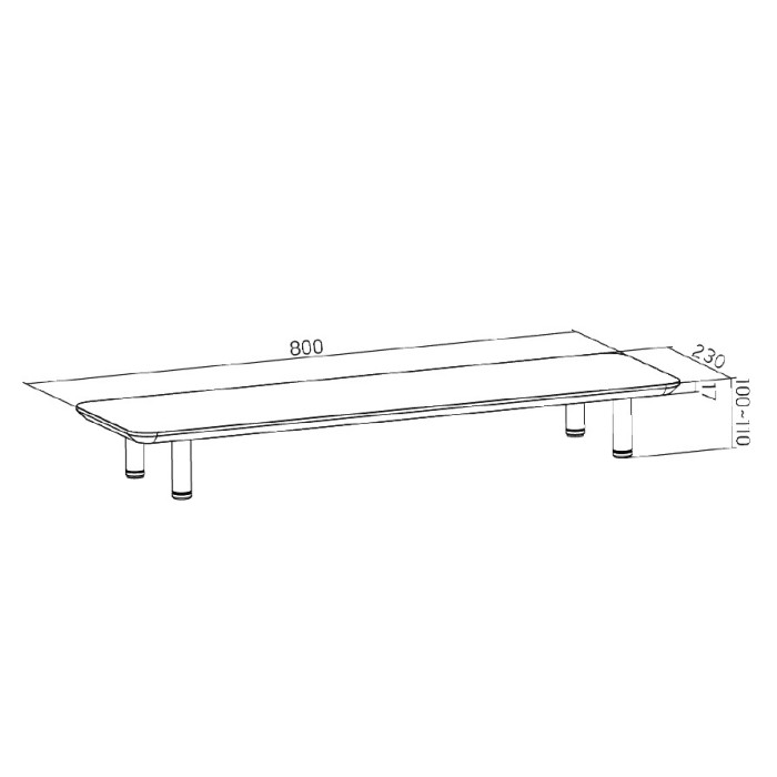 Настільна підставка для монітора OfficePro MR940BR (MR940BR)