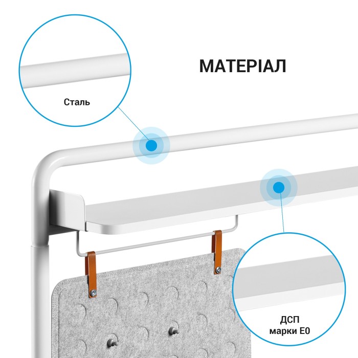 Настільна полиця-органайзер OfficePro DS253W (DS253W)