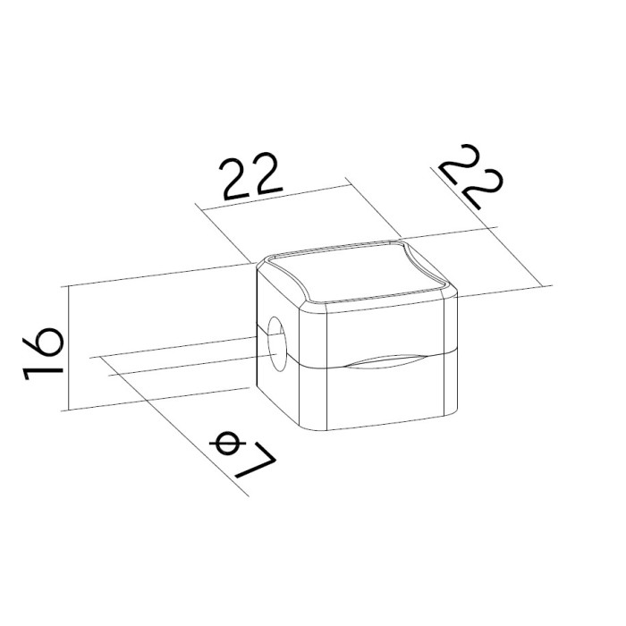 Органайзер для кабелю OfficePro CM002B Black (CM002B)