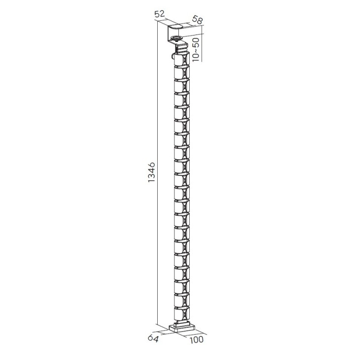 Органайзер для кабелю OfficePro CM730W White (CM730W)