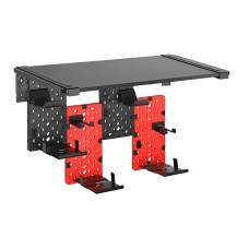 Настінна дошка-органайзер з полицею OfficePro WSO188 Black/Red (WSO188)