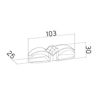 Органайзер для кабелю OfficePro CM001B Black (CM001B)