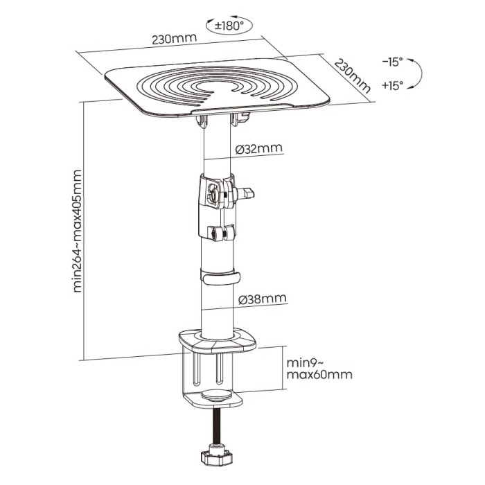 Настільні стійки для акустики OfficePro SS138 (SS138)