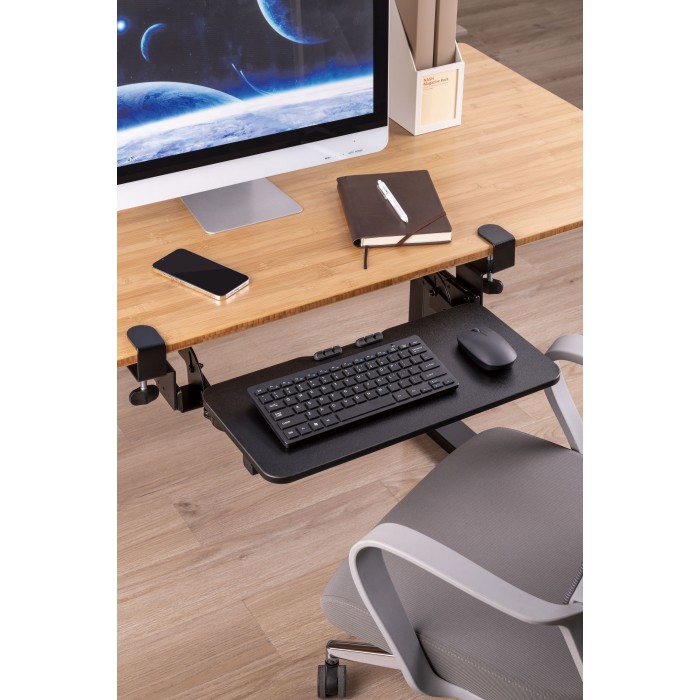 Підставка для клавіатури OfficePro KT135B Black (KT135B)