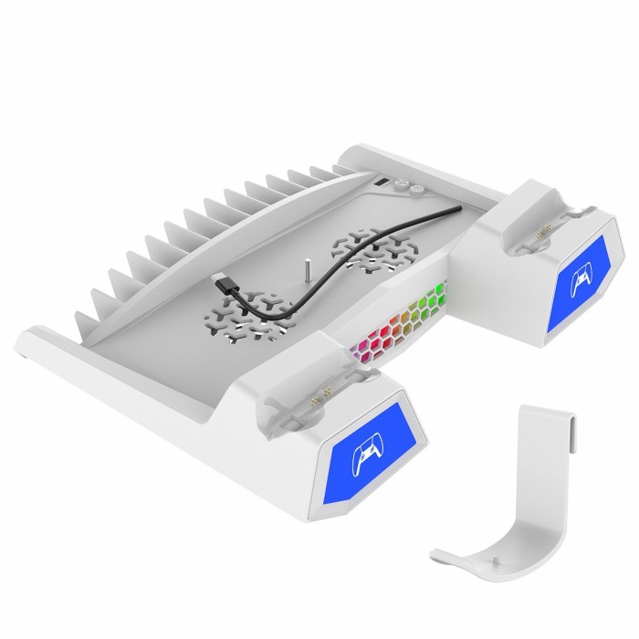 Підставка для Sony PlayStation 5 Slim з зарядкою для геймпадів DualSense iPega PG-P5S023 (PG-P5S023)