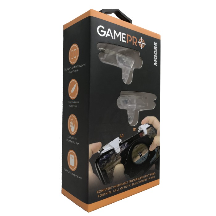 Беспроводний геймпад триггер для смартфонів GamePro MG085 (MG085)