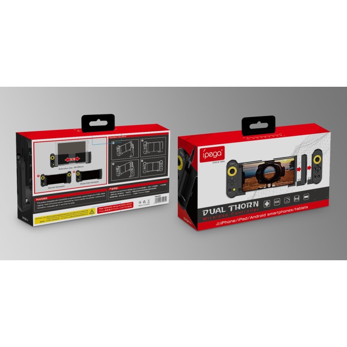 Беспроводний геймпад iPega PG-9167 Bluetooth Black (PG-9167)