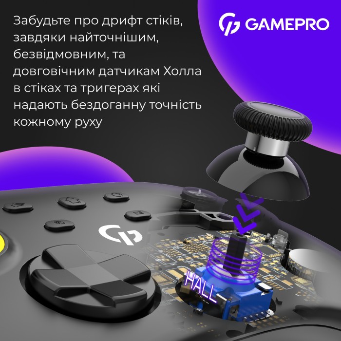 Бездротовий геймпад GamePro GPX13B (GPX13B)