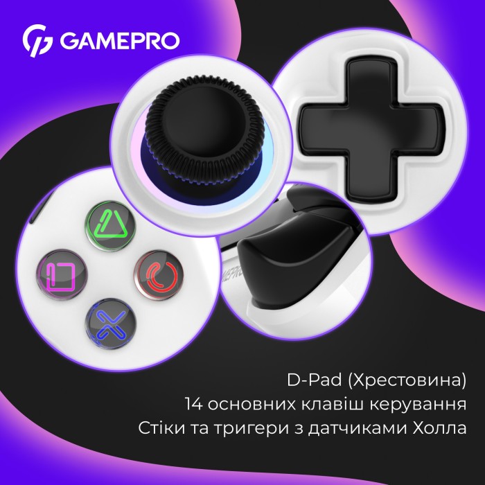 Бездротовий геймпад GamePro GPS13W (GPS13W)