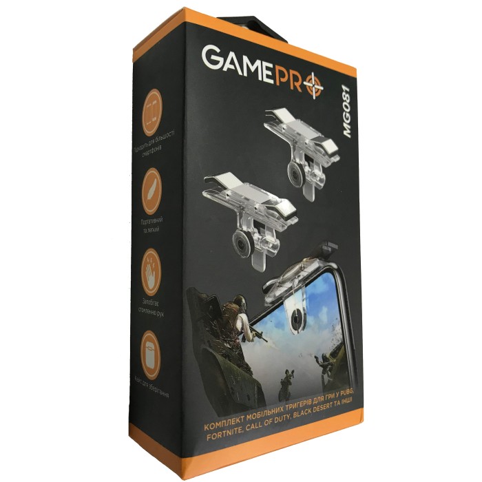 Беспроводний геймпад триггер для смартфонів GamePro MG081 (MG081)