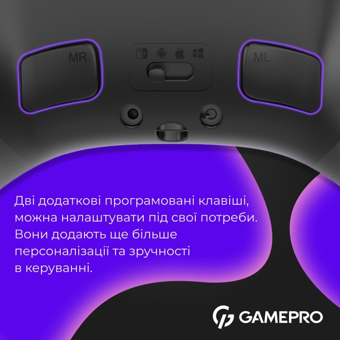 Бездротовий геймпад GamePro GPX13BDOC (GPX13BDOC)