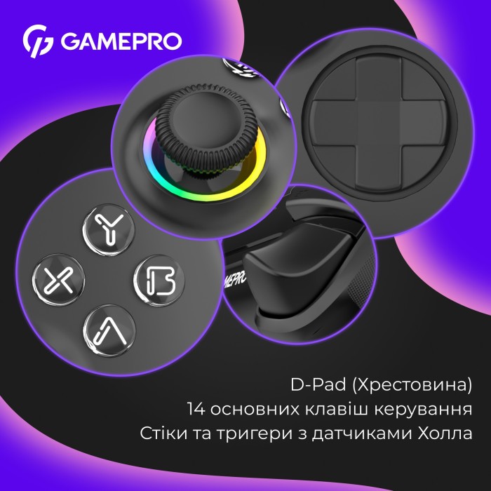 Бездротовий геймпад GamePro GPX13BDOC (GPX13BDOC)