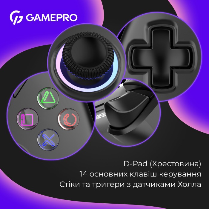 Бездротовий геймпад GamePro GPS20B (GPS20B)