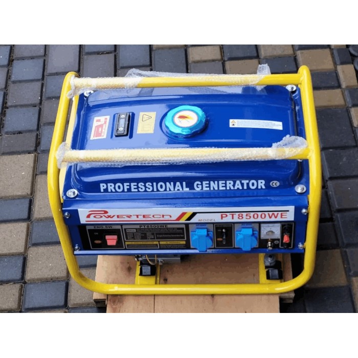 Генератор бензиновий 3 кВт Powertech PT8500WE (PT8500WE)