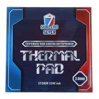 Термопрокладка SubZero Seven Storm 15 W/mK 100x100 2.0 мм (Storm 15 W/mK)