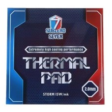Термопрокладка SubZero Seven Storm 15 W/mK 100x100 2.0 мм (Storm 15 W/mK)