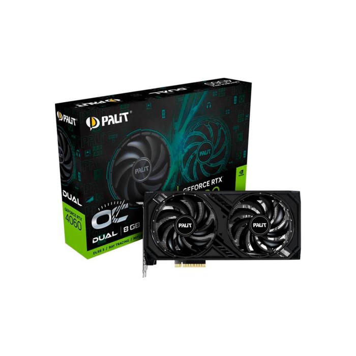 Відеокарта Palit GeForce RTX 4060 Dual (NE64060019P1-1070D)