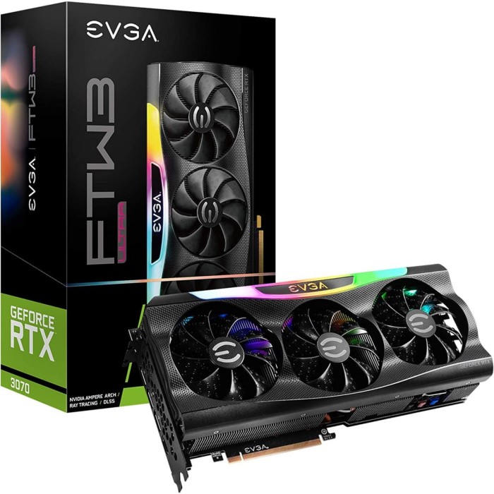 Відеокарта EVGA RTX 3070 FTW3 ULTRA GAMING 8GB GDDR6 (08G-P5-3767-KR)