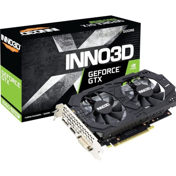 Відеокарта INNO3D GeForce GTX 1660 SUPER TWIN X2 OC 6GB GDDR6 (N166S2-06D6X-1712VA15LB)