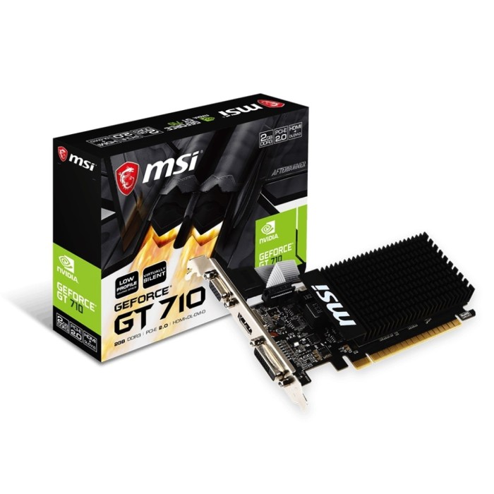 Відеокарта MSI GeForce GT 710 2GB GDDR3 LP (912-V809-3814)